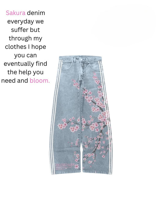 Cherry Blossom Jeans