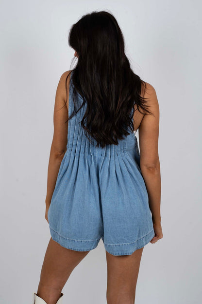 Webster Denim Romper